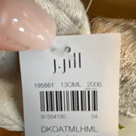 NWT J. JILL Open Front Cardigan - Picture 9 of 10